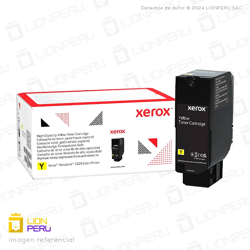 Toner Xerox 006R04767 Cartucho Alta Capacidad Amarillo