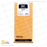 Tinta Epson TR12X120, TR12X1 Bolsa Original Negro