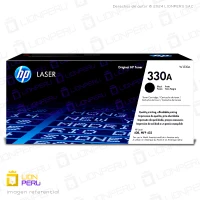 Toner HP 330A, W1330A Cartucho Original Negro