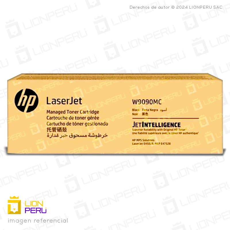 Toner HP W9090MC Cartucho Original Negro