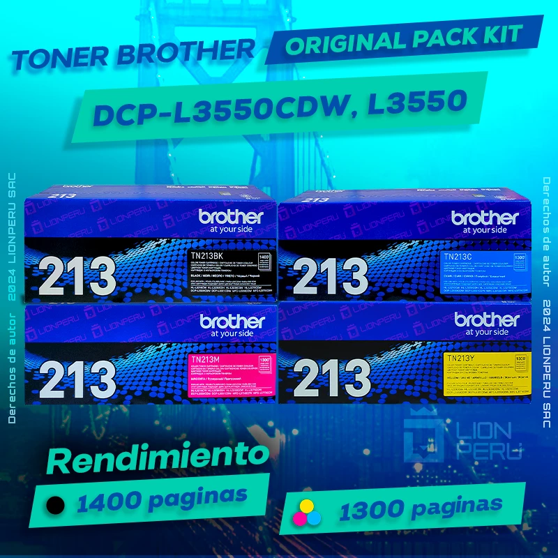 Toner Brother DCP L3550cdw, L3550cdw, l3550, DCP-L3550 laser Original Cartucho negro, ofrece un rendimiento de Calidad a un super Precio, consigue el tuyo… ¡¡YA!!