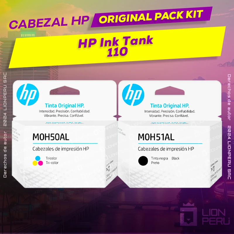 Cabezal HP 110 Ink Tank Cartucho Original