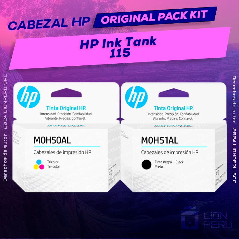 Cabezal HP 115 Ink Tank Cartucho Original