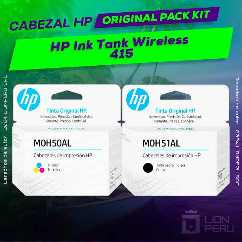 Cabezal HP 415 Ink Tank Wireless Cartucho Original