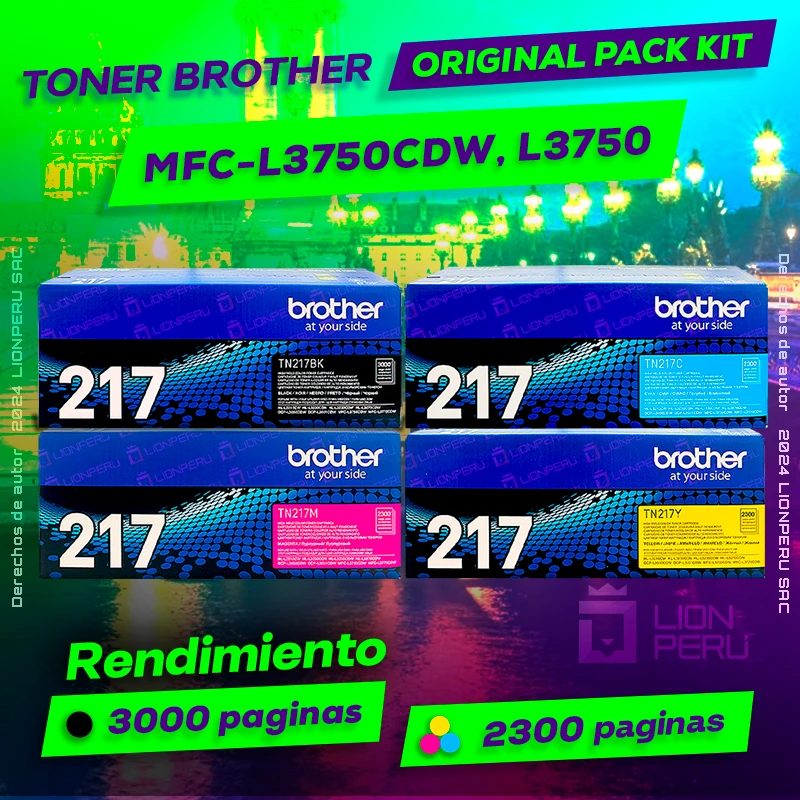 Toner Brother MFC-L3750cdw, L3750, MFC L3750, L3750cdw laser Original Cartucho negro, ofrece un rendimiento de Calidad a un super Precio, consigue el tuyo… ¡¡YA!!