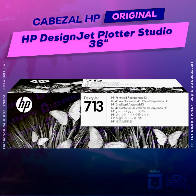 Cabezal HP DesignJet Plotter Studio 36