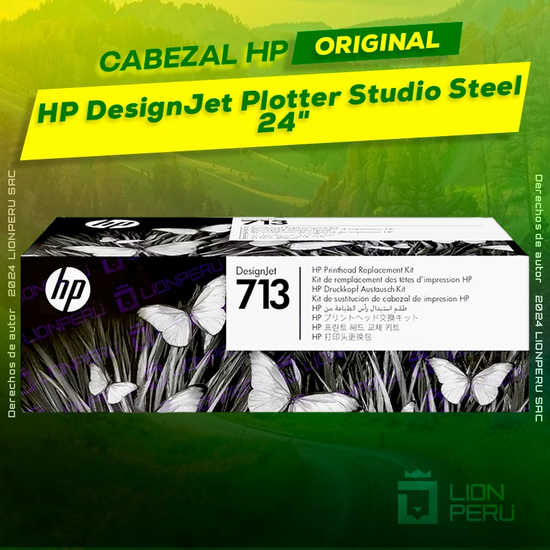 Cabezal HP DesignJet Plotter Studio Steel 24