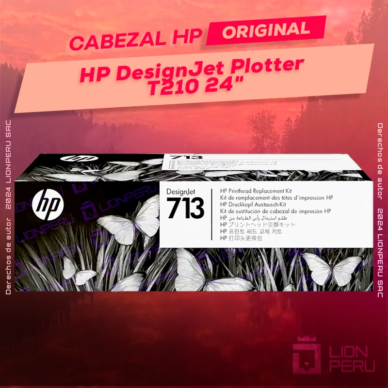 Cabezal HP T210 DesignJet Plotter 24