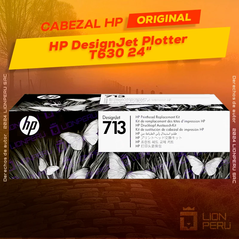 Cabezal HP T630 DesignJet Plotter 24