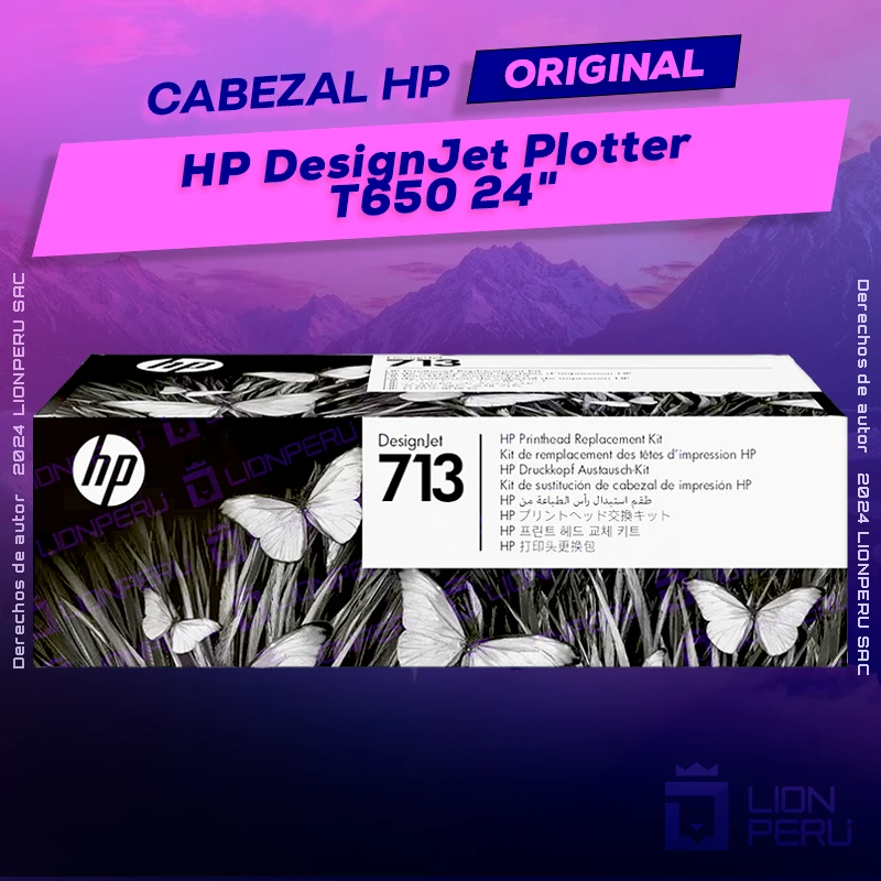 Cabezal HP T650 DesignJet Plotter 24