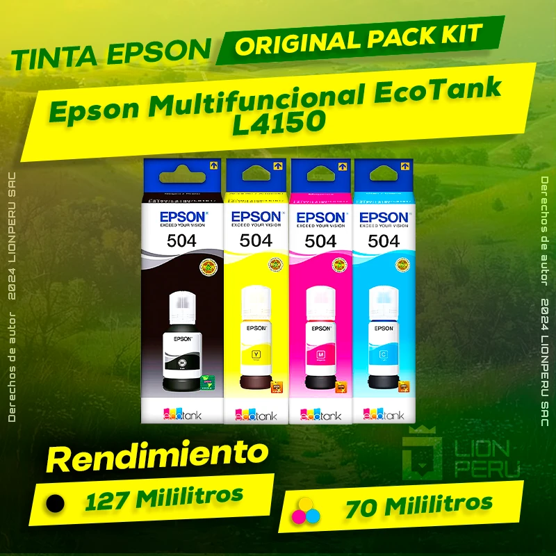 Tinta Epson L4150 Multifuncional EcoTank Original