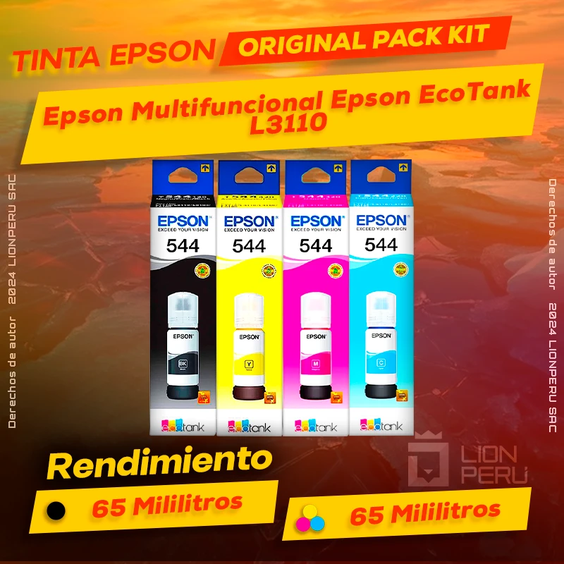 Tinta Epson L3110 Multifuncional EcoTank Original
