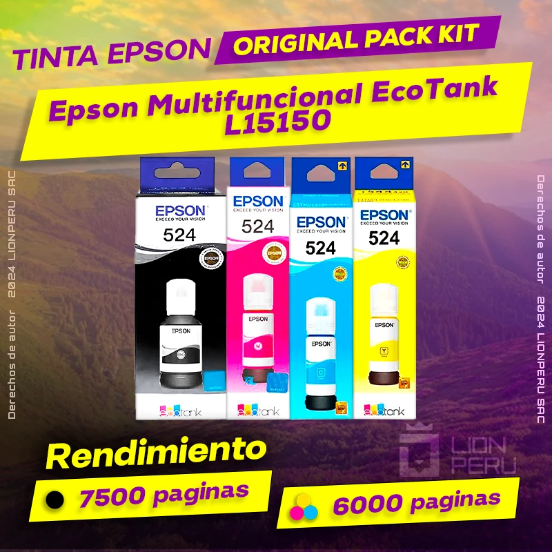 Tinta Epson L15150 Multifuncional EcoTank Original