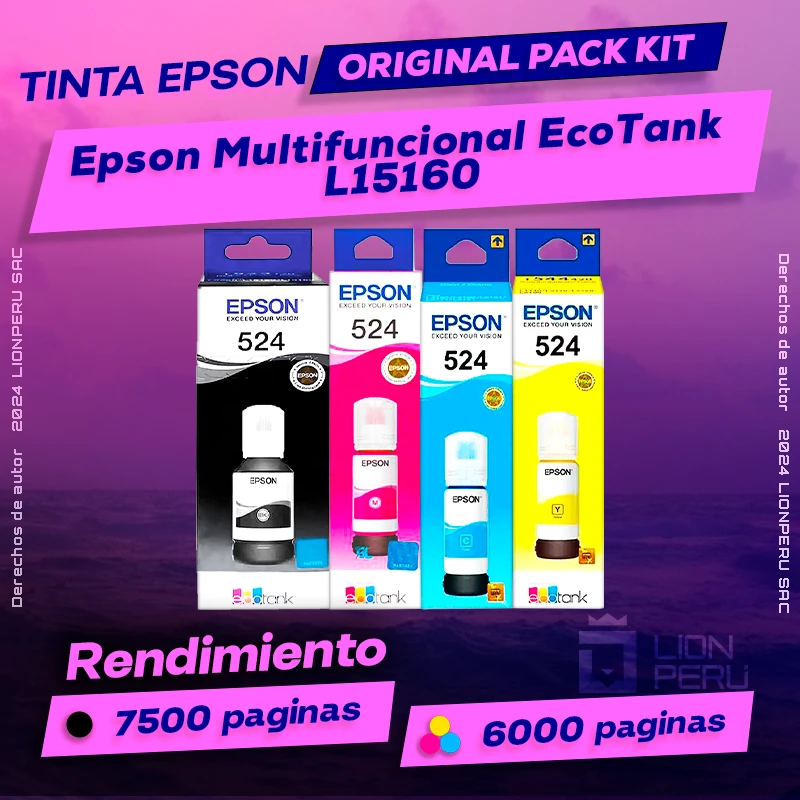 Tinta Epson L15160 Multifuncional EcoTank Original