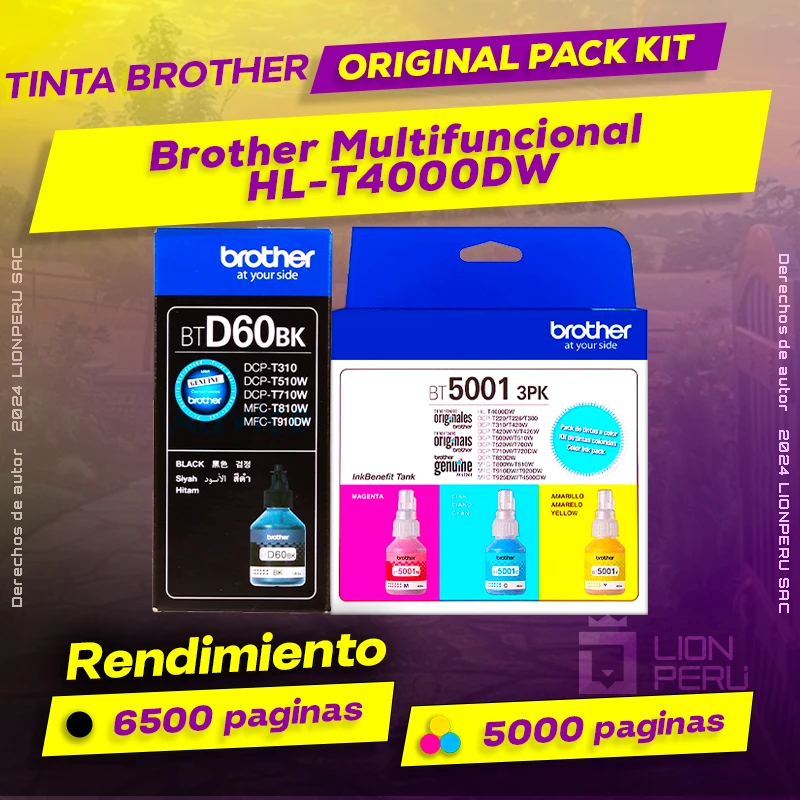 Tinta Brother HL-T4000DW Multifuncional Original