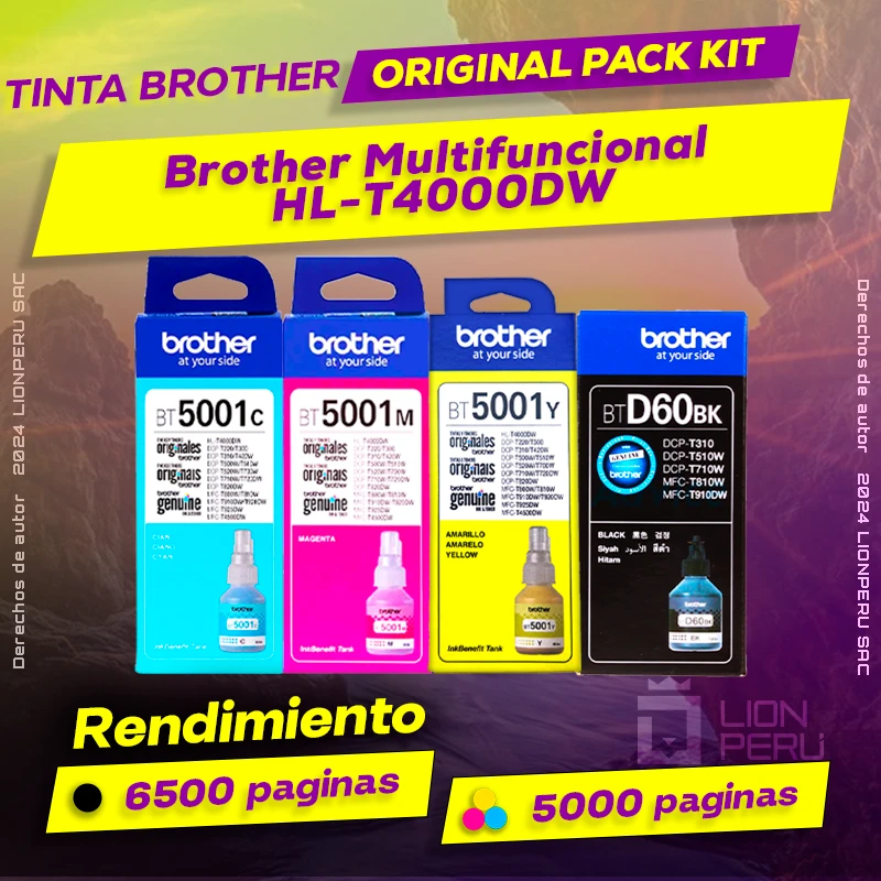 Tinta Brother HL-T4000DW Multifuncional Original