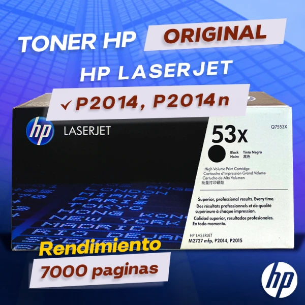 Toner HP P2014, P2014n Laserjet Alta Capacidad