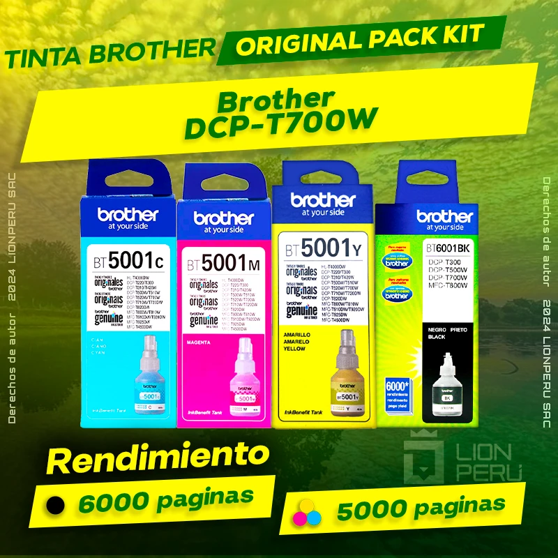 Tinta Brother DCP-T700W Multifuncional Original