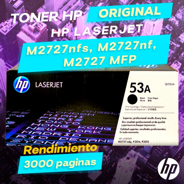 Toner HP M2727nf, M2727nfs, M2727 MFP Laserjet Original negro, ofrece un rendimiento de Calidad a un super Precio, consigue el tuyo… ¡¡YA!!