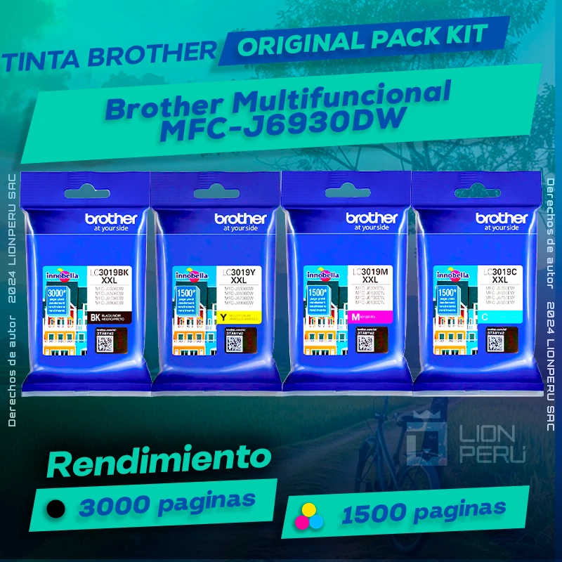 Tinta Brother MFC-J6930DW Multifuncional Original