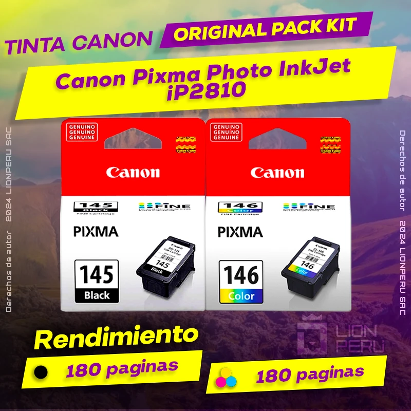 Tinta Canon MG2910 Pixma All-in-One Inkjet Printer