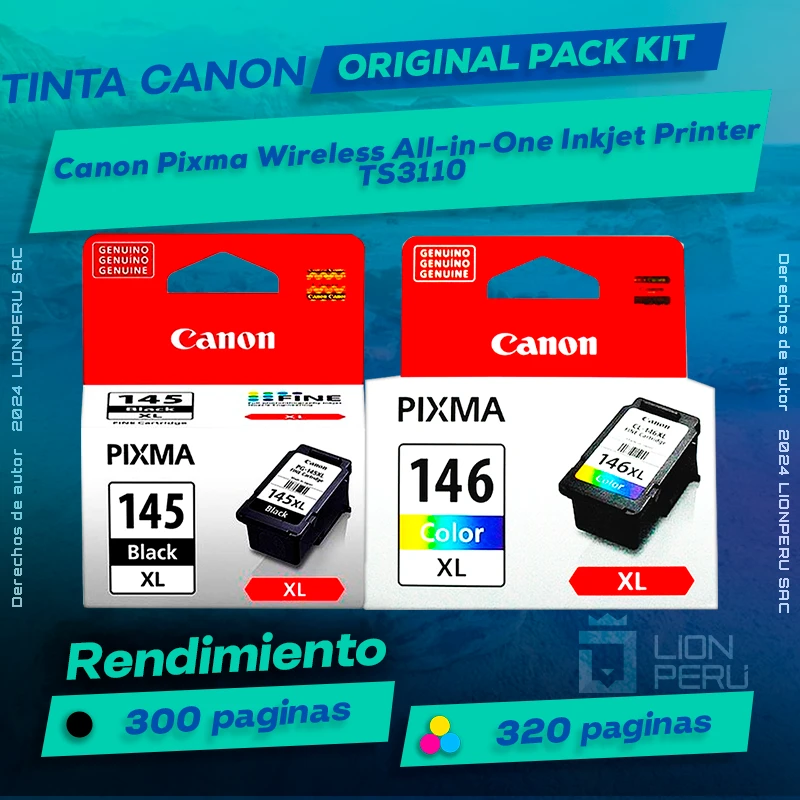 Canon Pixma TS3110 Wireless All-in-One Inkjet