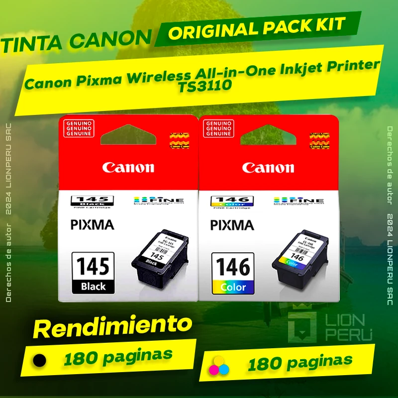 Canon Pixma TS3110 Wireless All-in-One Inkjet