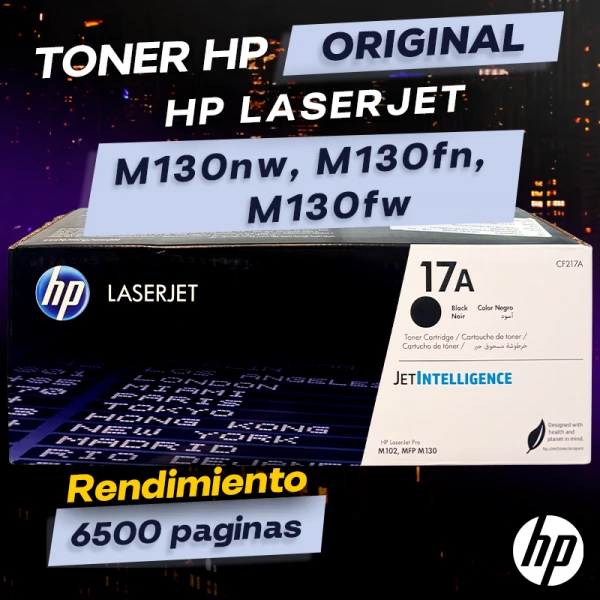 Toner HP M130fw, M130fn, M130nw Laserjet Cartridges Original Negro, ofrece un rendimiento de Calidad a un super Precio, consigue el tuyo… ¡¡YA!!