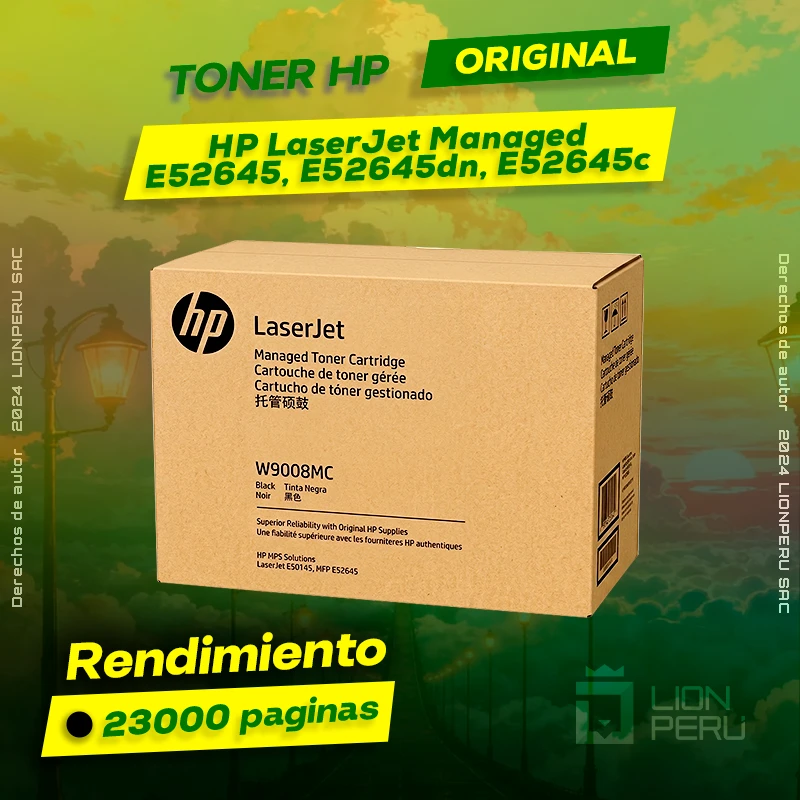 Toner HP E52645, E52645dn, E52645c LaserJet Managed Ultra Extra Alta Capacidad