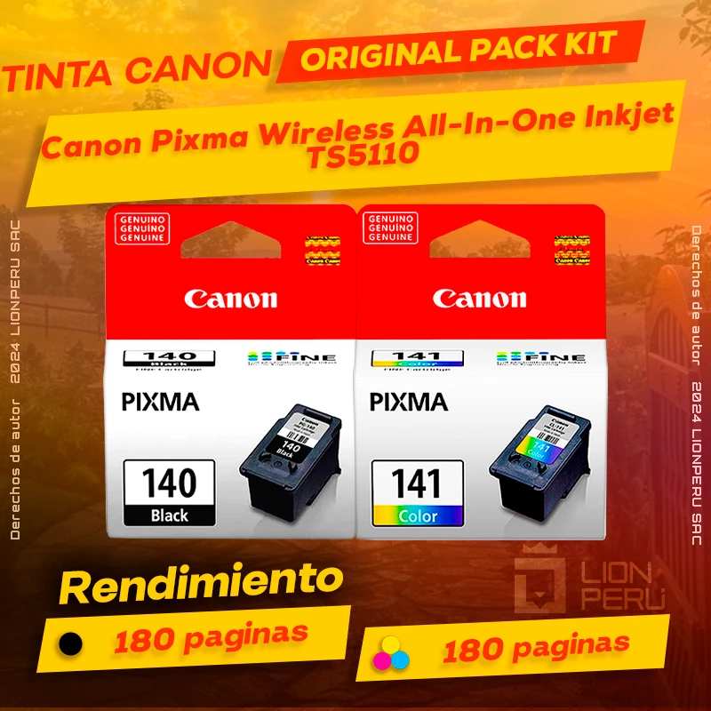 Tinta Canon TS5110 Pixma Wireless All-In-One Inkjet Original