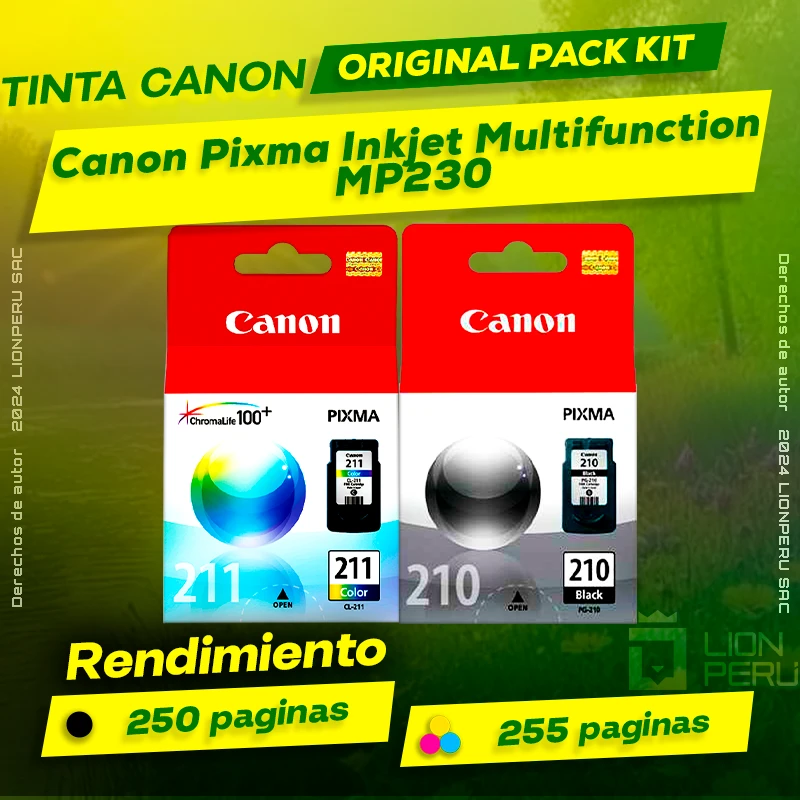 Tinta Canon MP230 Pixma Inkjet Multifunction Original