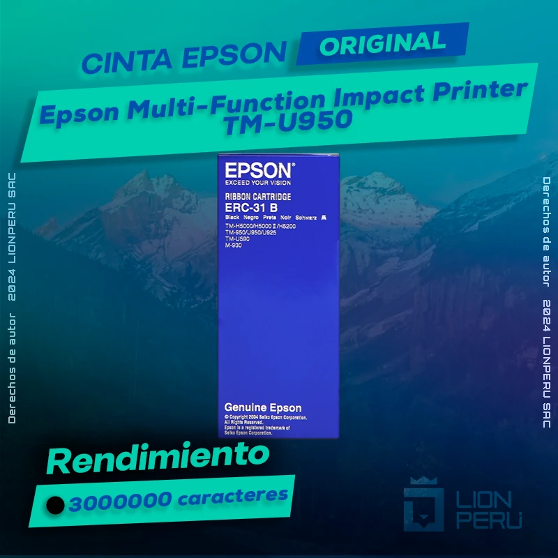 Cinta Epson TM-U950 Multi-Function Impact Printer Original