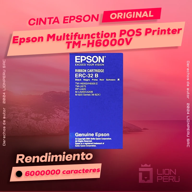 Cinta Epson TM-H6000V Multifunction POS Printer Original