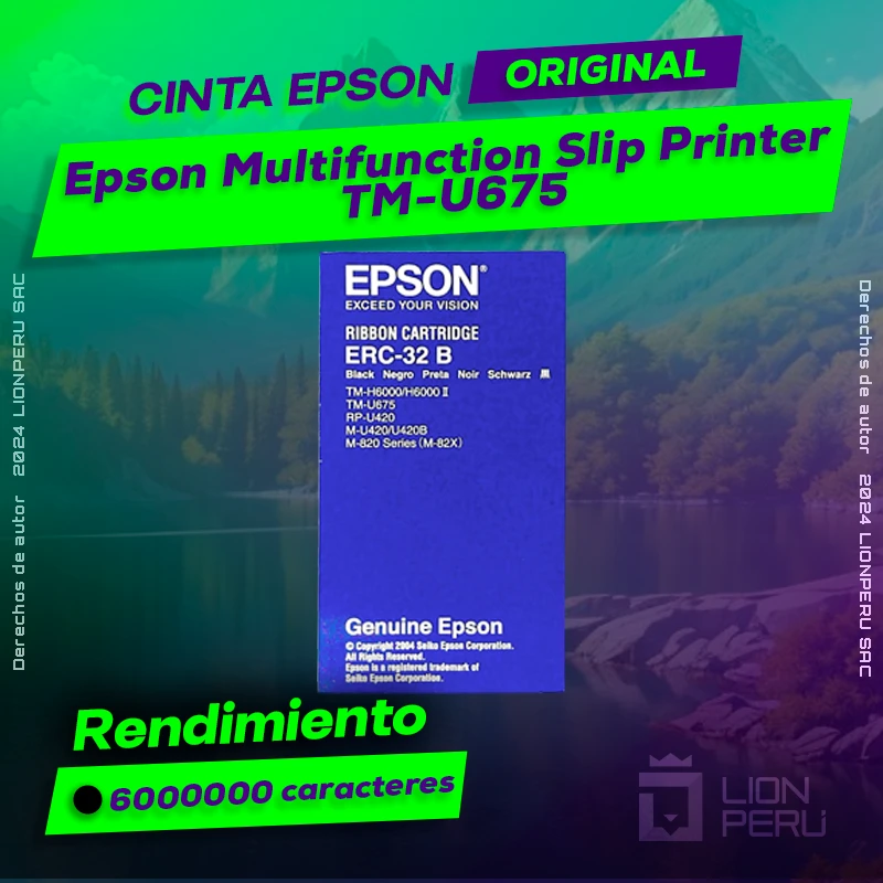 Cinta Epson TM-U675 Multifunction Slip Printer Original
