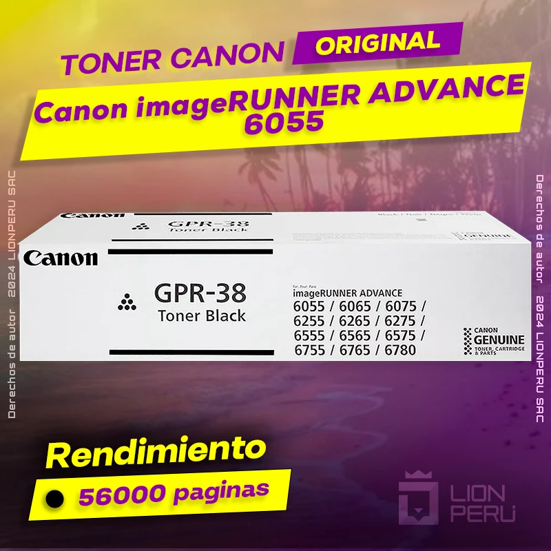 Tinta Canon 6055 imageRUNNER ADVANCE Cartucho Original