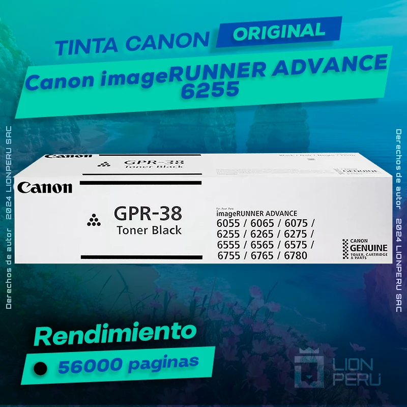 Toner Canon 6255 imageRUNNER ADVANCE Cartucho Original