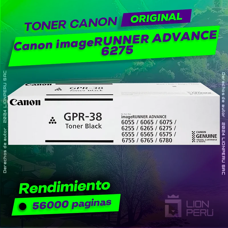 Toner Canon 6275 imageRUNNER ADVANCE Cartucho Original