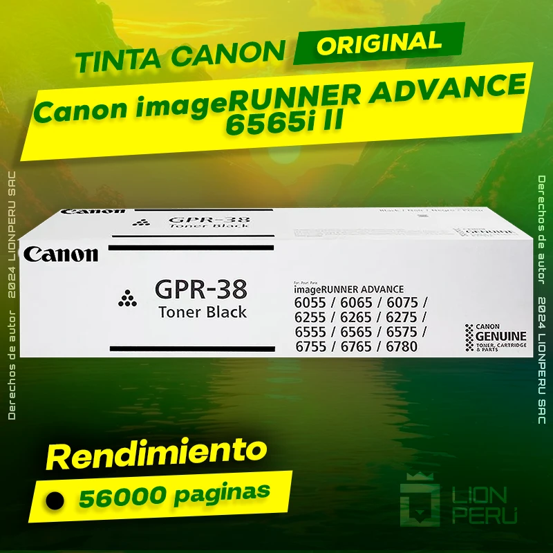 Toner Canon 6565i II imageRUNNER ADVANCE Cartucho Original