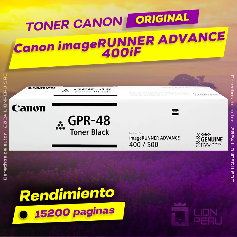 Toner Canon 400iF imageRUNNER ADVANCE Cartucho Original