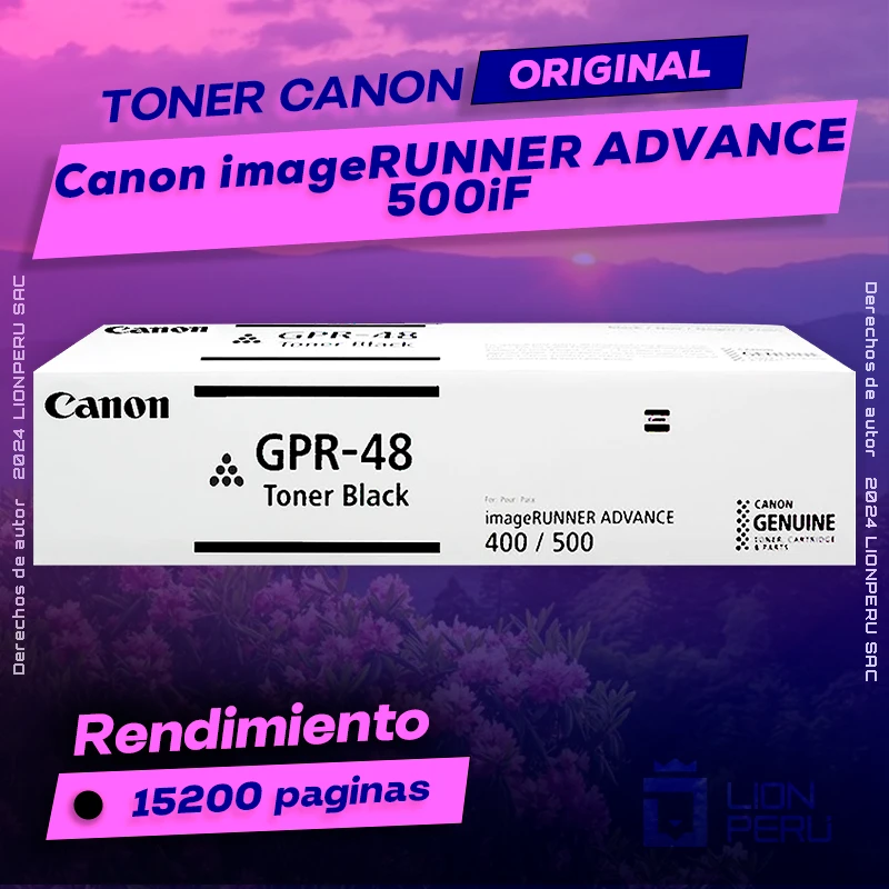 Toner Canon 500iF imageRUNNER ADVANCE Cartucho Original