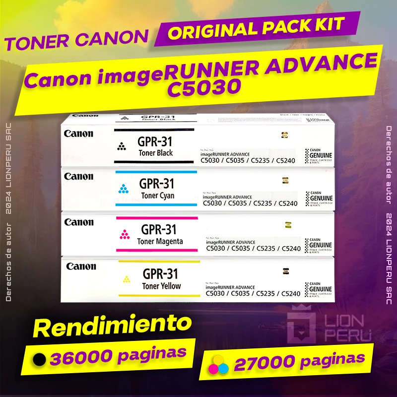 Toner Original para Impresora Canon C5040 IR-ADV Advance ImageRUNNER