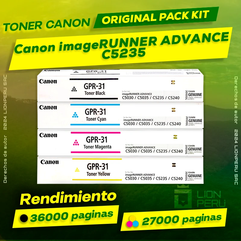 Toner Original Canon C5235 imageRUNNER ADVANCE