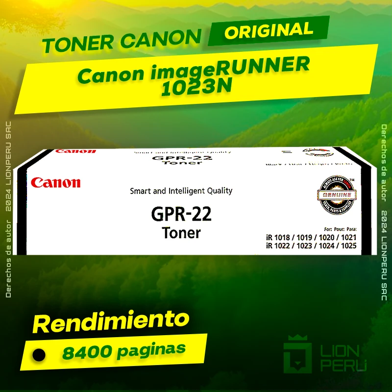 Toner Canon 1023N imageRUNNER Cartucho Original