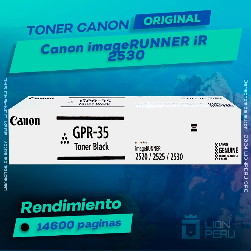 Toner Canon 2530 IR imageRUNNER Cartucho Original