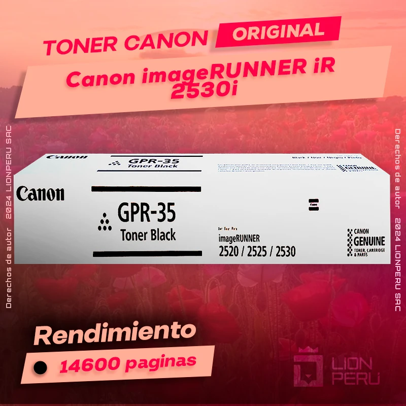 Toner Canon 2530i IR imageRUNNER Cartucho Original