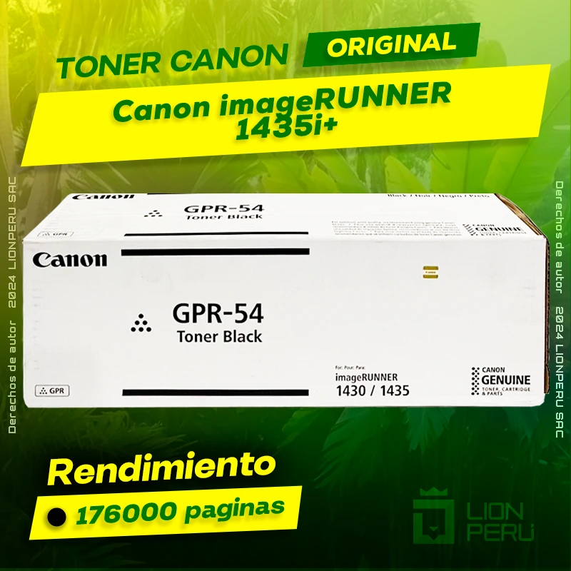 Toner Canon 1435i+ imageRUNNER Cartucho Original