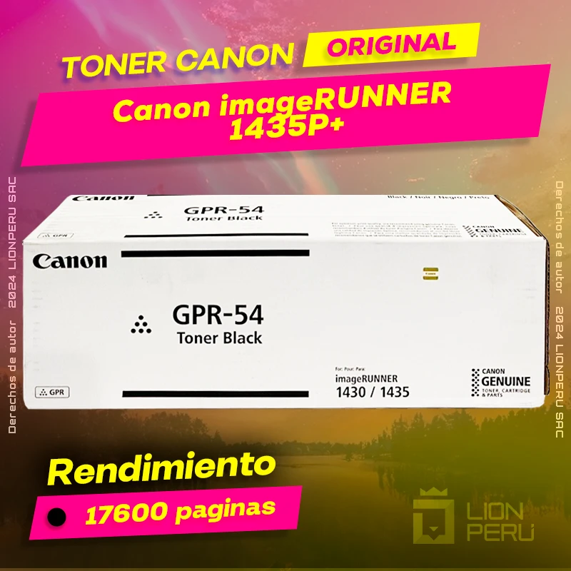 Toner Canon 1435P+ imageRUNNER Cartucho Original