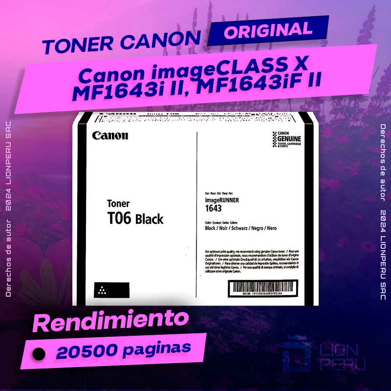 Toner Canon MF1643i II, MF1643iF II imageCLASS X Original