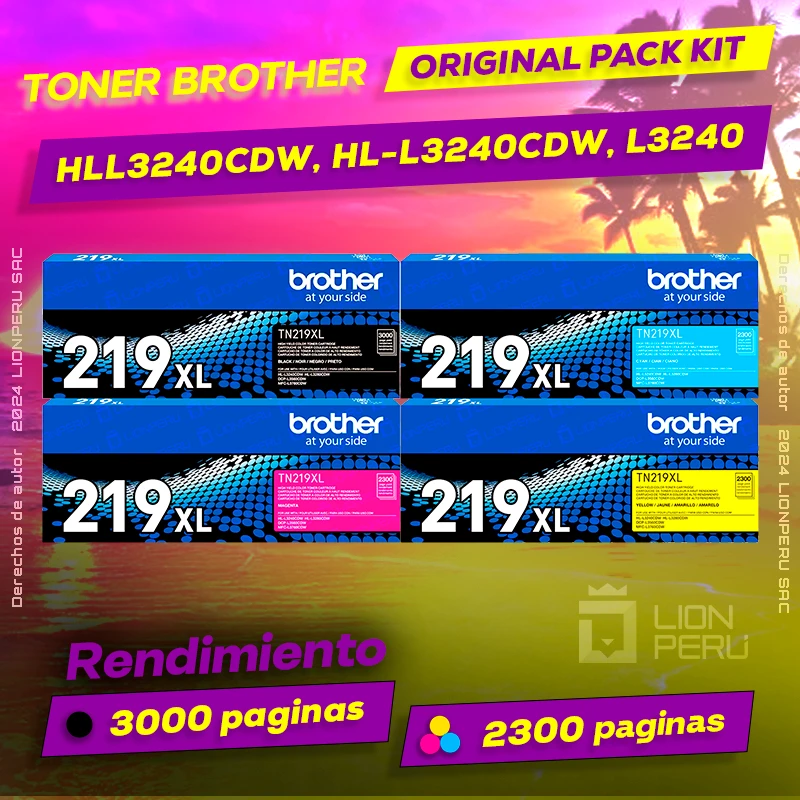 Toner Brother HLL3240CDW, HL-L3240CDW, L3240 Cartucho Original negro, ofrece un rendimiento de Calidad a un super Precio, consigue el tuyo… ¡¡YA!!