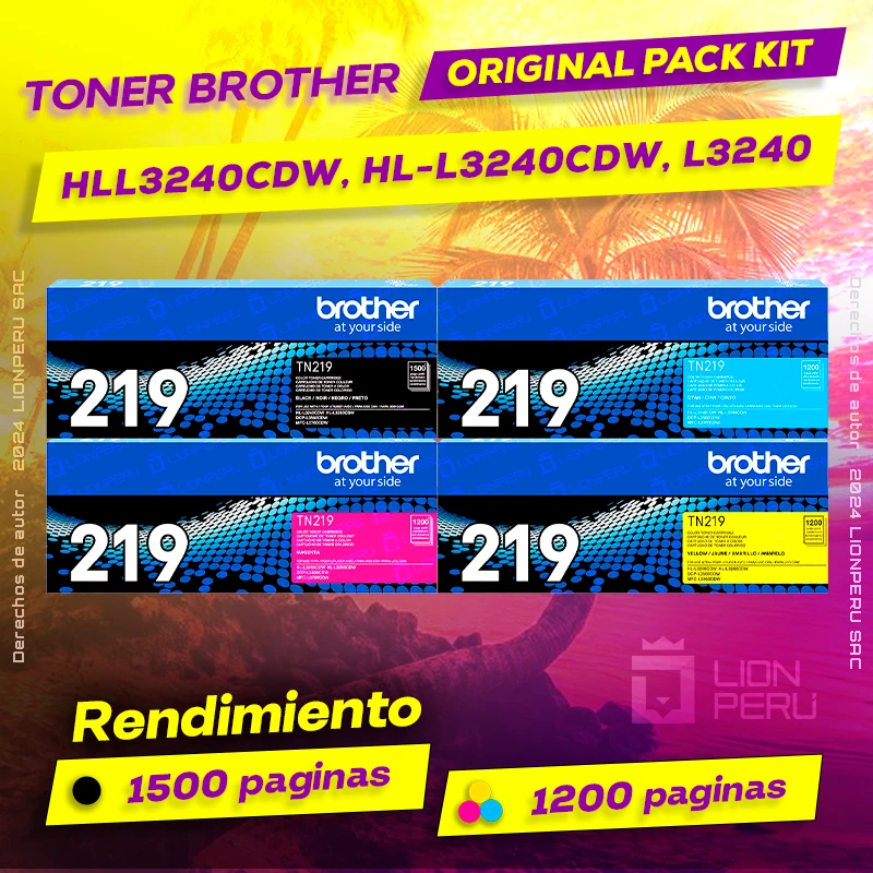 Toner Brother HLL3240CDW, HL-L3240CDW, L3240 Cartucho Original negro, ofrece un rendimiento de Calidad a un super Precio, consigue el tuyo… ¡¡YA!!